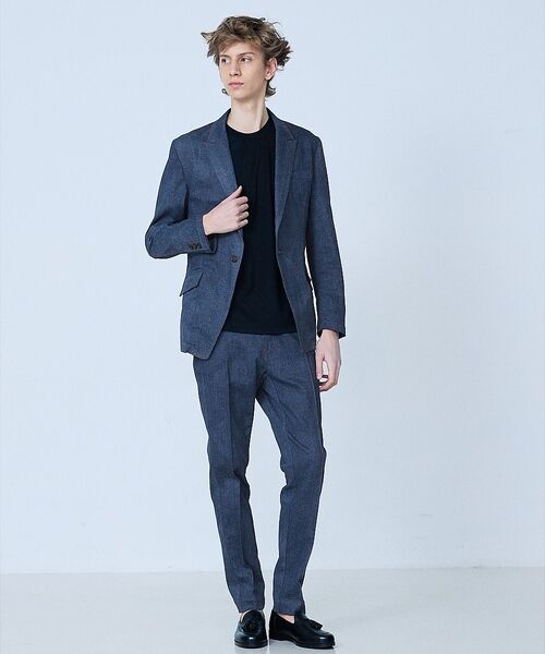 5351POUR LES HOMMES / 5351プール・オム テーラードジャケット | 【セットアップ対応】ピークドラペル デニム ジャケット | 詳細14