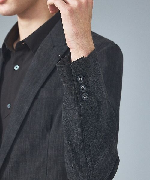 5351POUR LES HOMMES / 5351プール・オム テーラードジャケット | 【セットアップ対応】ピークドラペル デニム ジャケット【予約】 | 詳細6