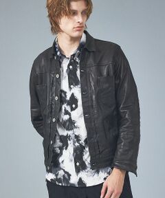 5351POUR LES HOMMES / 5351プール・オム レザーブルゾン・ジャケット | 【ラムレザー/デニム】Gジャン/ジャケット【予約】