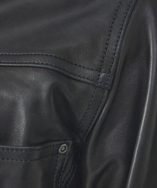 5351POUR LES HOMMES / 5351プール・オム レザーブルゾン・ジャケット | 【ラムレザー/デニム】Gジャン/ジャケット【予約】 | 詳細10