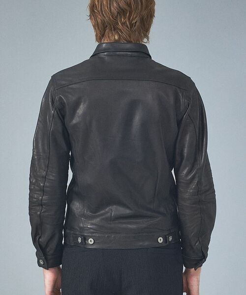 5351POUR LES HOMMES / 5351プール・オム レザーブルゾン・ジャケット | 【ラムレザー/デニム】Gジャン/ジャケット【予約】 | 詳細2