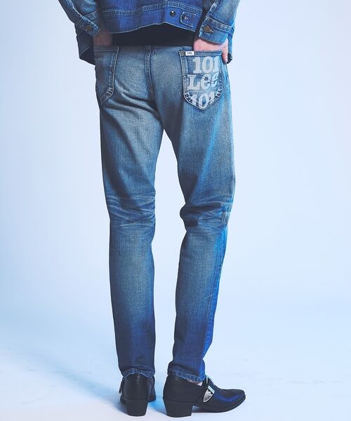 5351POUR LES HOMMES / 5351プール・オム デニムパンツ | 【コラボ企画/セットアップ対応】LEE/リー 101Z テーパード スキニー デ | 詳細8