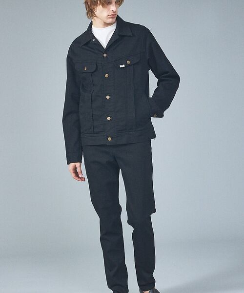 5351POUR LES HOMMES / 5351プール・オム デニムパンツ | 【コラボ企画/セットアップ対応】LEE/リー 101Z テーパード スキニー デ | 詳細8