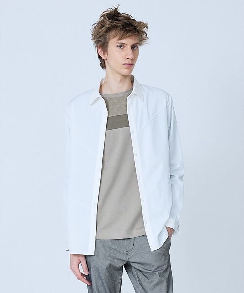 5351POUR LES HOMMES / 5351プール・オム シャツ・ブラウス | 【ピンタック】ランダム 長袖 シャツ【予約】 | 詳細8