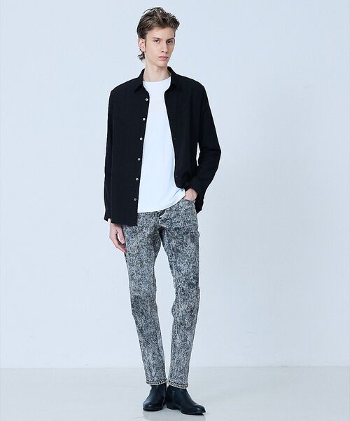 5351POUR LES HOMMES / 5351プール・オム シャツ・ブラウス | 【ピンタック】ランダム 長袖 シャツ【予約】 | 詳細23