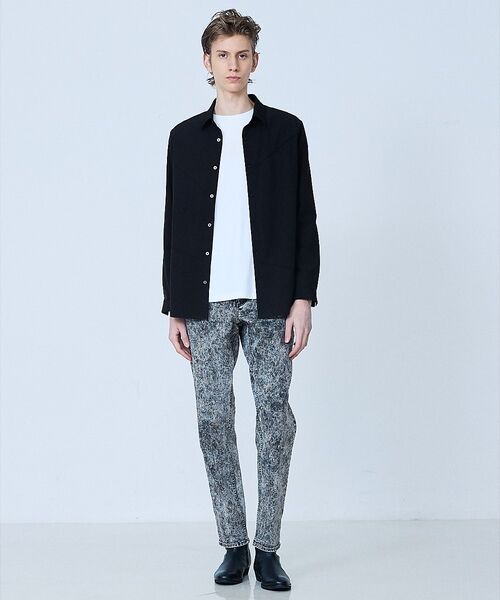 5351POUR LES HOMMES / 5351プール・オム シャツ・ブラウス | 【ピンタック】ランダム 長袖 シャツ【予約】 | 詳細24