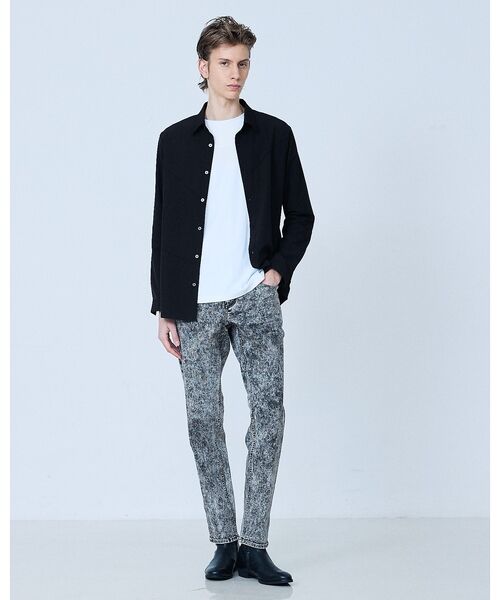 5351POUR LES HOMMES / 5351プール・オム シャツ・ブラウス | 【ピンタック】ランダム 長袖 シャツ | 詳細25