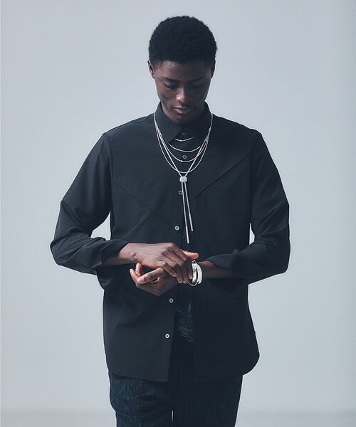 5351POUR LES HOMMES / 5351プール・オム シャツ・ブラウス | 【ピンタック】ランダム 長袖 シャツ | 詳細26