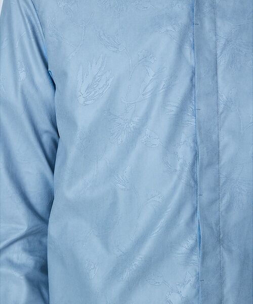 5351POUR LES HOMMES / 5351プール・オム シャツ・ブラウス | 【リーフ柄】エンボス 長袖 シャツ | 詳細1