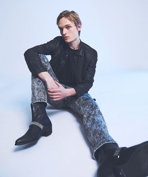 5351POUR LES HOMMES / 5351プール・オム シャツ・ブラウス | 【リーフ柄】エンボス 長袖 シャツ | 詳細17