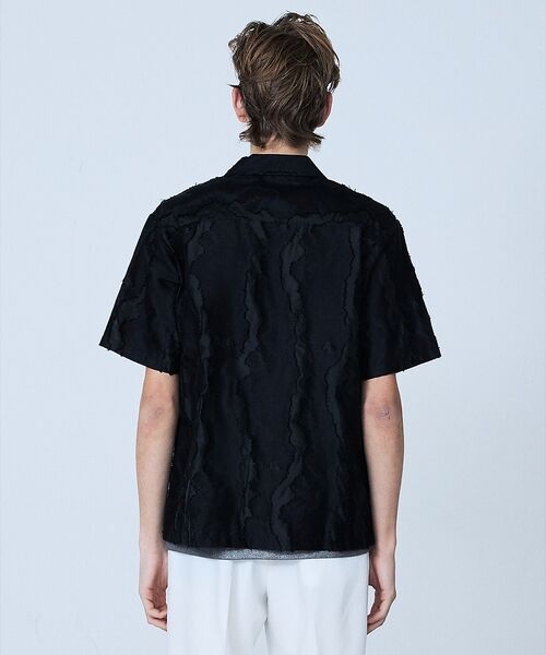 5351POUR LES HOMMES / 5351プール・オム シャツ・ブラウス | カットジャカード オープンカラーシャツ【予約】 | 詳細18