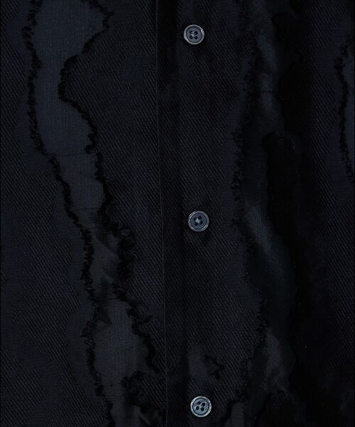 5351POUR LES HOMMES / 5351プール・オム シャツ・ブラウス | カットジャカード オープンカラーシャツ【予約】 | 詳細22