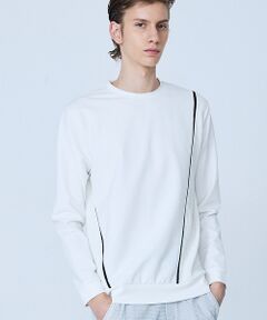 5351POUR LES HOMMES / 5351プール・オム Tシャツ | 【V-Line】コンビネーション 長袖 Tシャツ【予約】