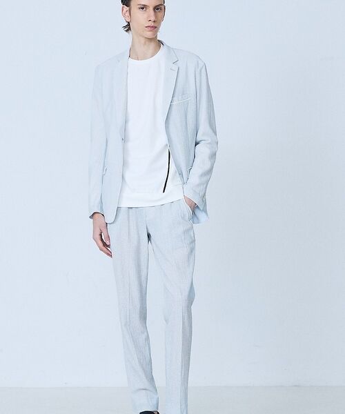 5351POUR LES HOMMES / 5351プール・オム Tシャツ | 【V-Line】コンビネーション 長袖 Tシャツ【予約】 | 詳細7