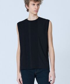 5351POUR LES HOMMES / 5351プール・オム Tシャツ | 【コンビネーション】ノースリーブ　Tシャツ【予約】