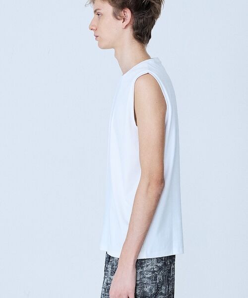 5351POUR LES HOMMES / 5351プール・オム Tシャツ | 【コンビネーション】ノースリーブ Tシャツ【予約】 | 詳細2