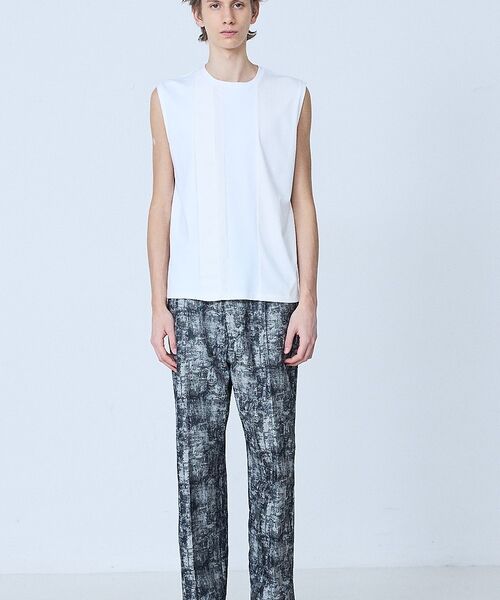 5351POUR LES HOMMES / 5351プール・オム Tシャツ | 【コンビネーション】ノースリーブ Tシャツ【予約】 | 詳細8