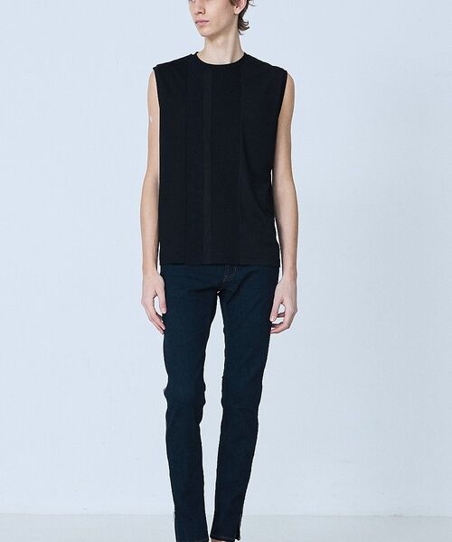 5351POUR LES HOMMES / 5351プール・オム Tシャツ | 【コンビネーション】ノースリーブ Tシャツ【予約】 | 詳細13