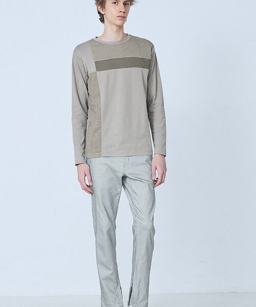 5351POUR LES HOMMES / 5351プール・オム パンツ | ツイル テーパード スキニー パンツ【予約】 | 詳細10