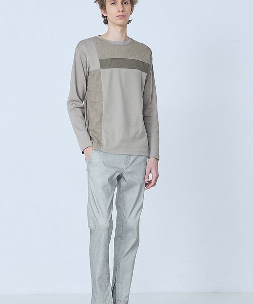 5351POUR LES HOMMES / 5351プール・オム パンツ | ツイル テーパード スキニー パンツ【予約】 | 詳細11