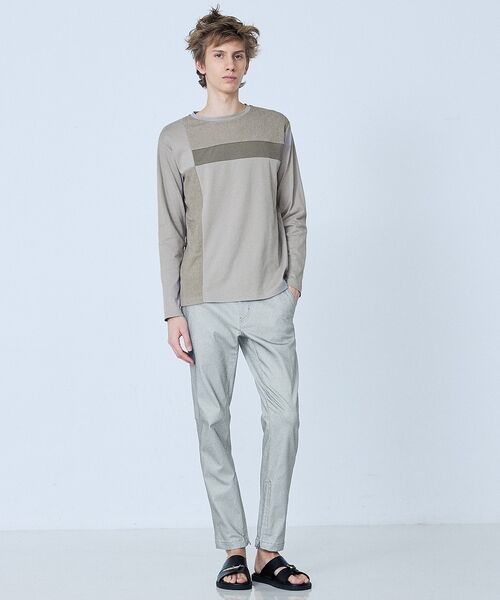 5351POUR LES HOMMES / 5351プール・オム パンツ | 【ハイストレッチ】ツイル テーパード スキニー パンツ | 詳細14