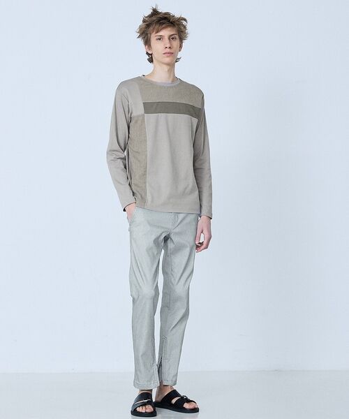 5351POUR LES HOMMES / 5351プール・オム パンツ | 【ハイストレッチ】ツイル テーパード スキニー パンツ | 詳細16