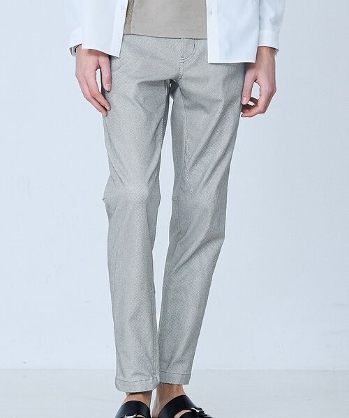 5351POUR LES HOMMES / 5351プール・オム パンツ | ツイル テーパード スキニー パンツ【予約】 | 詳細4