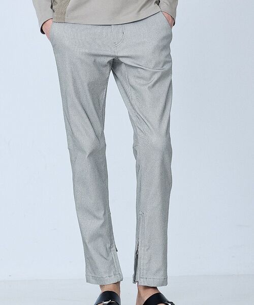 5351POUR LES HOMMES / 5351プール・オム パンツ | ツイル テーパード スキニー パンツ【予約】 | 詳細5