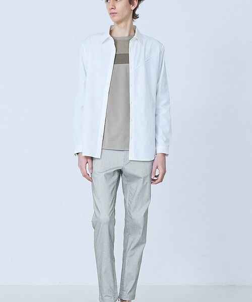 5351POUR LES HOMMES / 5351プール・オム パンツ | ツイル テーパード スキニー パンツ【予約】 | 詳細6