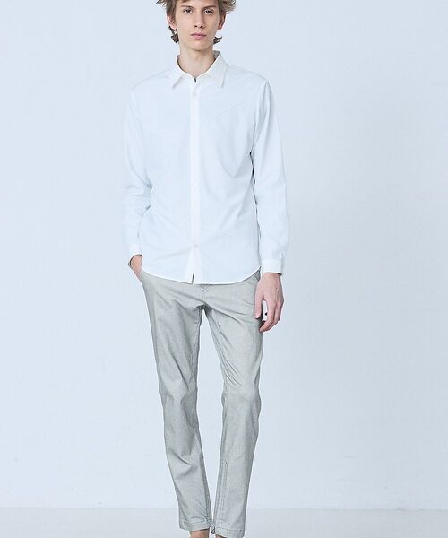 5351POUR LES HOMMES / 5351プール・オム パンツ | ツイル テーパード スキニー パンツ【予約】 | 詳細8