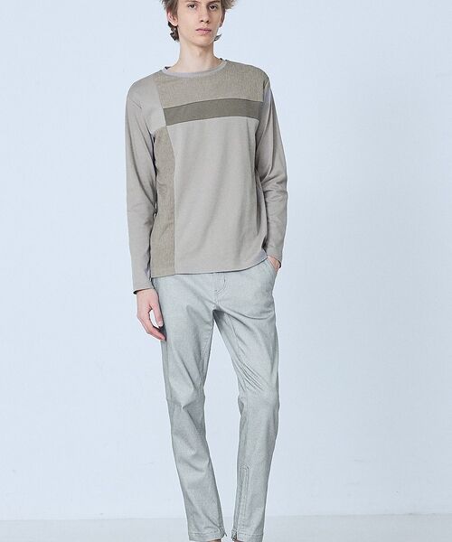 5351POUR LES HOMMES / 5351プール・オム パンツ | ツイル テーパード スキニー パンツ【予約】 | 詳細9