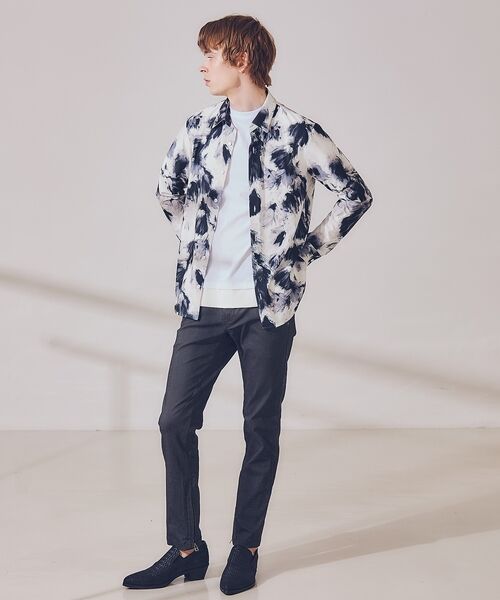 5351POUR LES HOMMES / 5351プール・オム パンツ | 【ハイストレッチ】ツイル テーパード スキニー パンツ | 詳細30