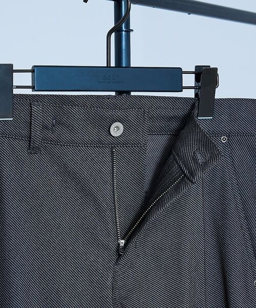 5351POUR LES HOMMES / 5351プール・オム パンツ | ツイル テーパード スキニー パンツ【予約】 | 詳細6