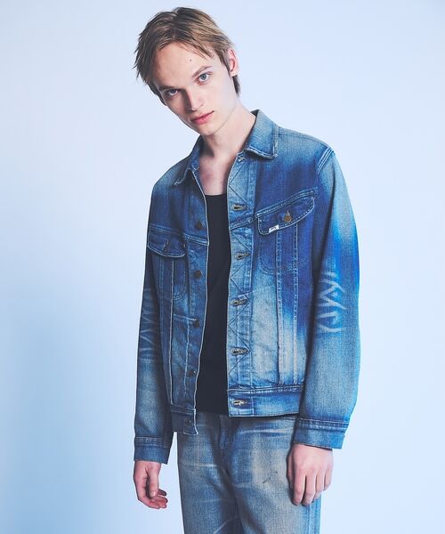 5351POUR LES HOMMES / 5351プール・オム Gジャン・デニムジャケット | 【コラボ企画/セットアップ対応】LEE/リー 101Z デニムジャケット/Gジャ | 詳細13