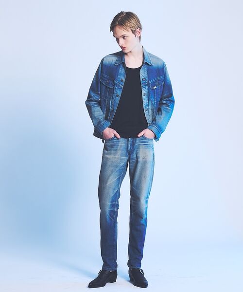 5351POUR LES HOMMES / 5351プール・オム Gジャン・デニムジャケット | 【コラボ企画/セットアップ対応】LEE/リー 101Z デニムジャケット/Gジャ | 詳細14