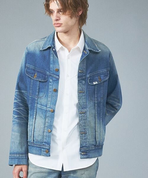 5351POUR LES HOMMES / 5351プール・オム Gジャン・デニムジャケット | 【コラボ企画/セットアップ対応】LEE/リー 101Z デニムジャケット/Gジャ | 詳細30