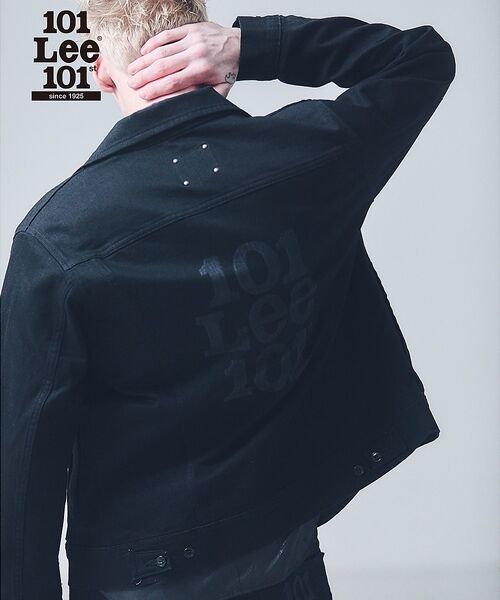 5351POUR LES HOMMES / 5351プール・オム Gジャン・デニムジャケット | 【コラボ企画/セットアップ対応】LEE/リー 101Z デニムジャケット/Gジャ（ブラック）
