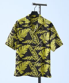 5351POUR LES HOMMES / 5351プール・オム シャツ・ブラウス | エンブロイダリー オープンカラーシャツ【予約】