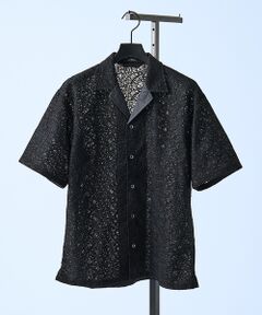 5351POUR LES HOMMES / 5351プール・オム シャツ・ブラウス | エンブロイダリー オープンカラーシャツ【予約】