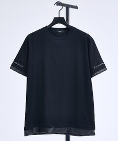 5351POUR LES HOMMES / 5351プール・オム Tシャツ | レイヤード スタッズ 半袖Tシャツ【予約】