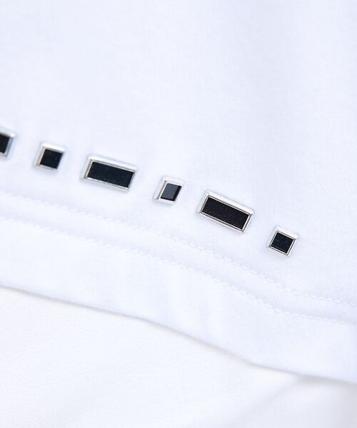 5351POUR LES HOMMES / 5351プール・オム Tシャツ | レイヤード スタッズ 半袖Tシャツ【予約】 | 詳細1