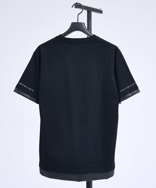 5351POUR LES HOMMES / 5351プール・オム Tシャツ | レイヤード スタッズ 半袖Tシャツ【予約】 | 詳細3