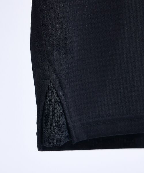 5351POUR LES HOMMES / 5351プール・オム Tシャツ | フィンリーチェック ジャガード VネックTシャツ【予約】 | 詳細6