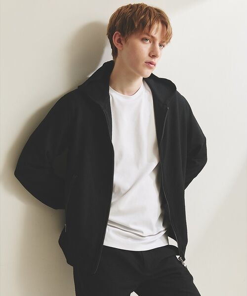 5351POUR LES HOMMES / 5351プール・オム ブルゾン | 【セットアップ対応】トリコット プリント ジョガー フーディー | 詳細18