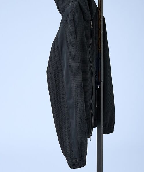 5351POUR LES HOMMES / 5351プール・オム ブルゾン | 【セットアップ対応】トリコット プリント ジョガー フーディー【予約】 | 詳細5