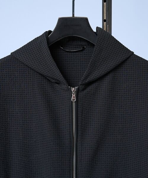 5351POUR LES HOMMES / 5351プール・オム ブルゾン | 【セットアップ対応】トリコット プリント ジョガー フーディー【予約】 | 詳細7