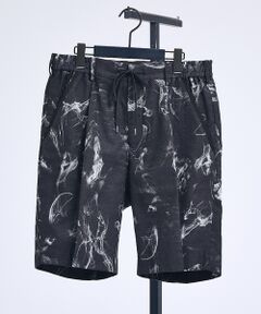 5351POUR LES HOMMES / 5351プール・オム ショート・ハーフ・半端丈パンツ | 【セットアップ対応】スモーク ジャガード ショートパンツ【予約】