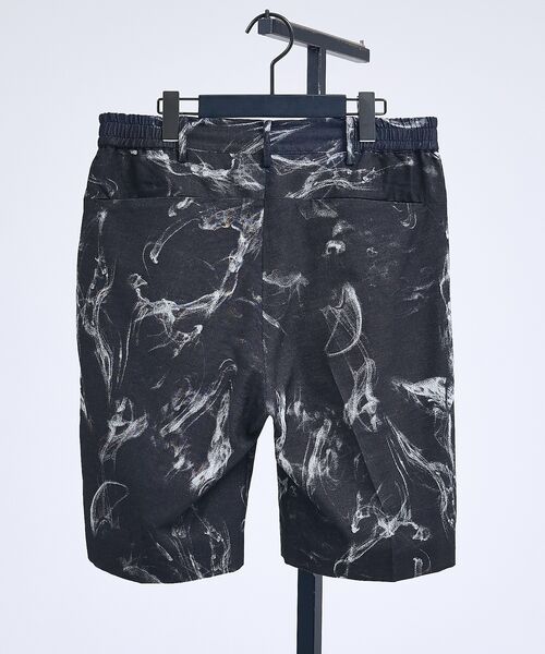 5351POUR LES HOMMES / 5351プール・オム ショート・ハーフ・半端丈パンツ | 【セットアップ対応】スモーク ジャガード ショートパンツ【予約】 | 詳細3
