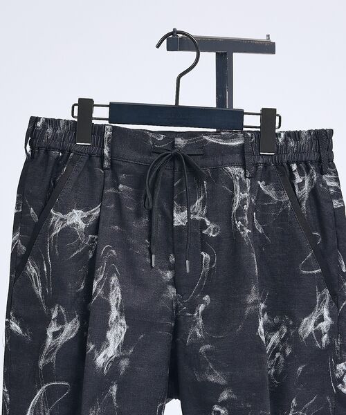 5351POUR LES HOMMES / 5351プール・オム ショート・ハーフ・半端丈パンツ | 【セットアップ対応】スモーク ジャガード ショートパンツ【予約】 | 詳細4