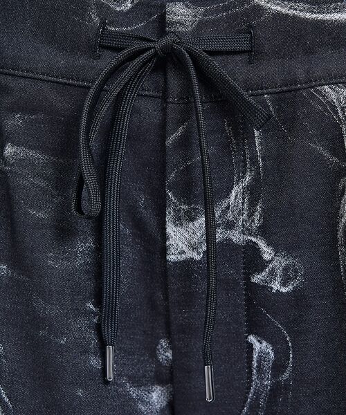 5351POUR LES HOMMES / 5351プール・オム ショート・ハーフ・半端丈パンツ | 【セットアップ対応】スモーク ジャガード ショートパンツ【予約】 | 詳細5